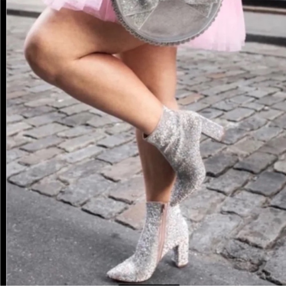 Rhinestone boots